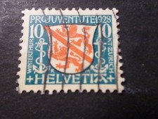 SVIZZERA, 1928, Francobollo