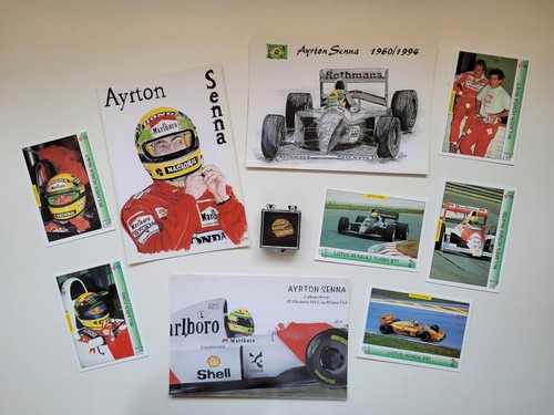 Ayrton senna collection spilla - ayrton,