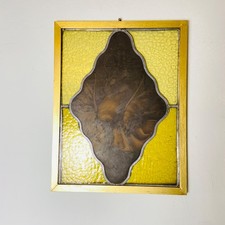 Vetrata artistica legata al piombo realizzata in vetro cattedrale