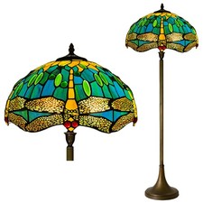 Lampada terra verde - da, tiffany