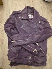 Giacca pelle biker Walter