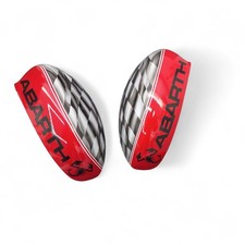 2 ABDECKUNG SPIEGELKAPPEN SPIEGEL AUßENSPIEGELKAPPEN für FIAT 500 595 695