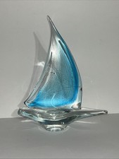 Scultura barca vela murano - scultura, a