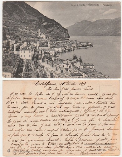 Gargnano brescia panorama - brescia,