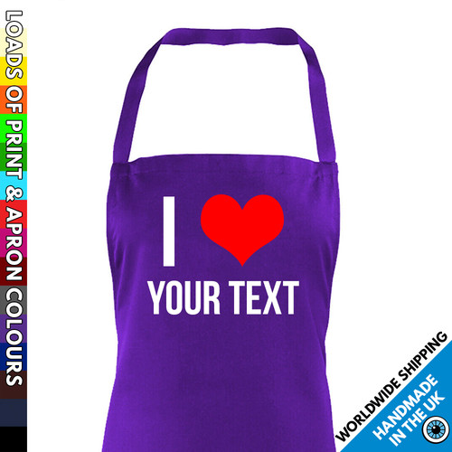 Grembiule bambini love - i, text