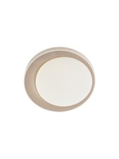 Plafoniera da soffitto a led design moderno rotondo oro e bianco RD-0812