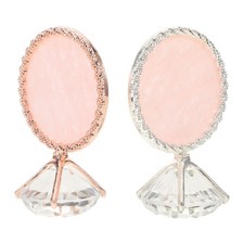  Espositore per nail art da 2 pezzi - Espositore per manicure con base per nail