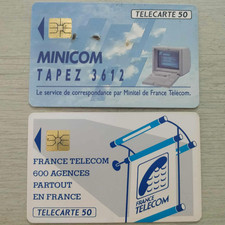 SCHEDE TELEFONICHE FRANCIA CARTE FRANCESI FRANCE TELECOM RARE VINTAGE ANNI '90