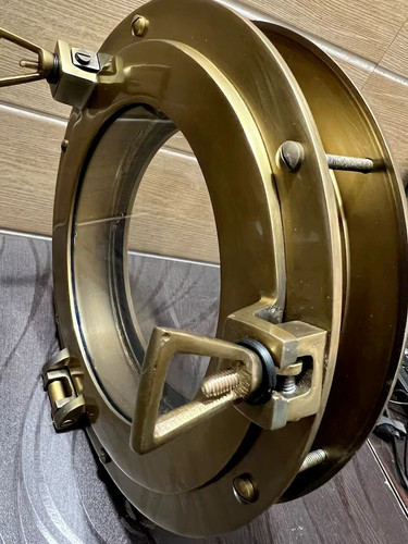 Oblò ottone per finestra - in,