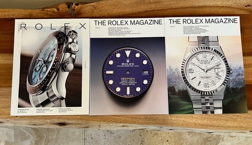 The rolex magazine set - the,