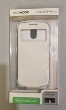 Custodia Anymode View Cradle Case per Samsung Galaxy S4 Mini Bianca