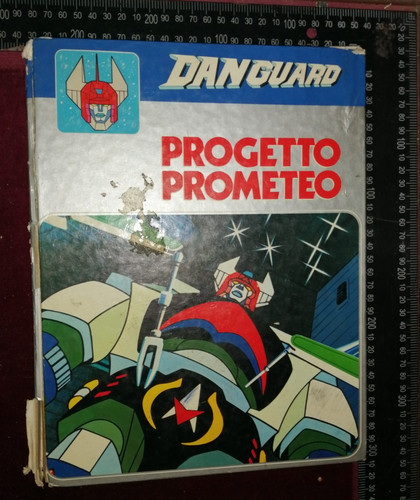 Libro fumetto robot danguard - libro,
