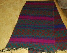 Women's scarf, pattern, wool