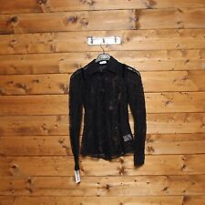 Camicia PINKO Vintage Taglia. 40 Dead Stock W/Tags (Cod.EBAY1680) Blu Donna