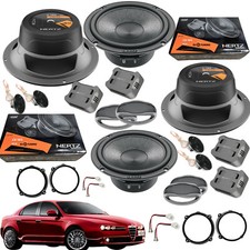 Kit 8 Casse Altoparlanti HERTZ CK 165 Linea Cento ANT+POST per Alfa Romeo 159