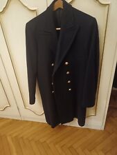 Cappotto Marina Militare Italiana Doppio Petto Pura Lana Taglia 48