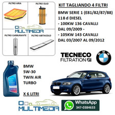 TAGLIANDO 4 FILTRI E OLIO