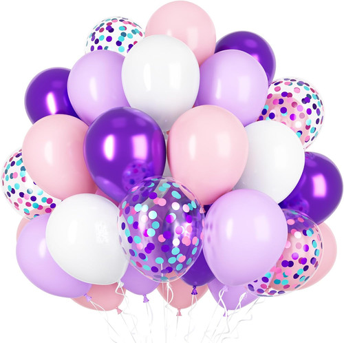 Palloncini rosa viola pezzi - palloncini,