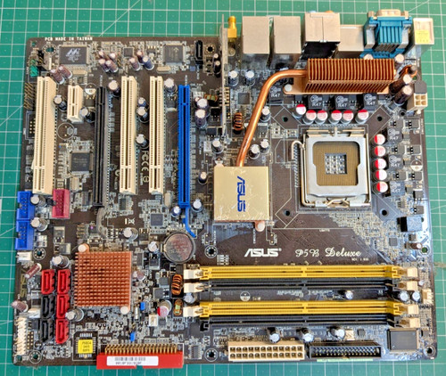 Scheda madre vintage lga775 - madre,