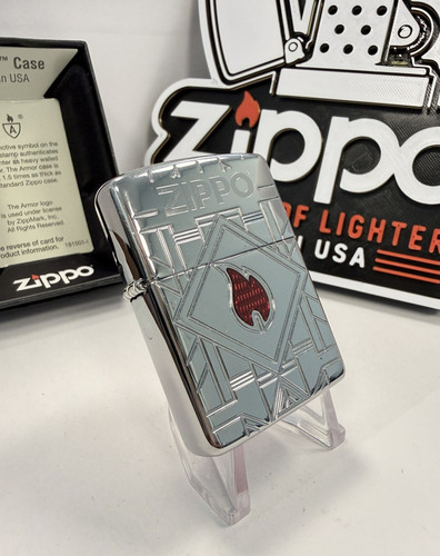 Zippo armor lighter - zippo,