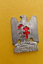 Spilla Giornata della Croce Rossa 1938- senza fermo da giacca