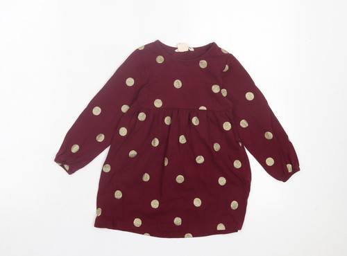 Bambina viola misto cotone - viola,