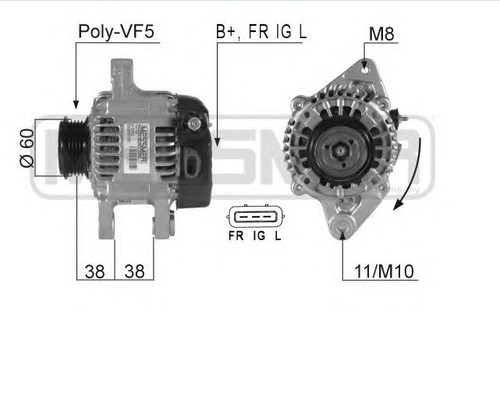 Alternatore toyota yaris - toyota,