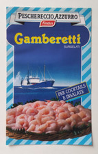 Pubblicita' Findus gamberetti Surgelati Cocktail Insalate Werbung Anni '90 (T8)
