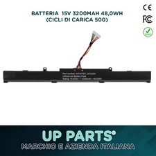 Batteria Asus A41N1501 3200mAh, 48,0Wh per VIVOBOOK PRO N552 N552V N552VW N552VX