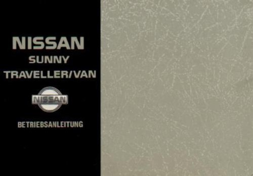Nissan sunny traveller manuale - nissan,