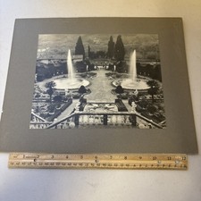 Foto Vintage Villa Garzoni Collodi Giardino Piscina Architettura Italiana Ottavio Diodati