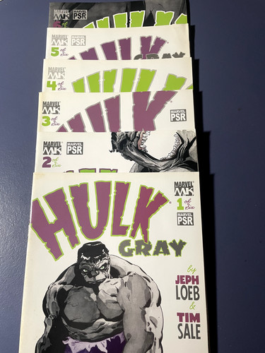 Hulk grey 6 set completo - set,