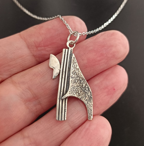 Collana chai argento ciondolo - collana,