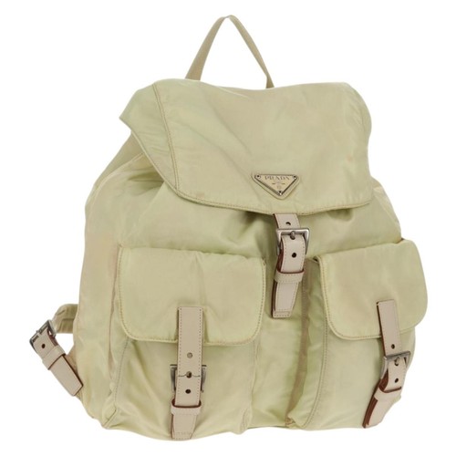 Zaino prada nylon beige - zaino,