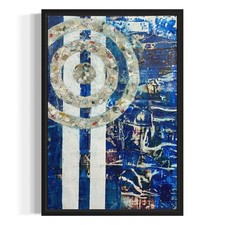 Quadro collage arte moderna