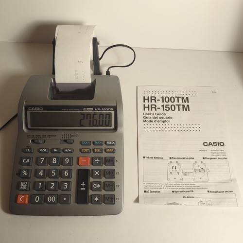 Casio 100tm tax exchange - casio,