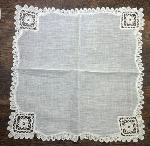 Pizzo antico fazzoletto - antico,