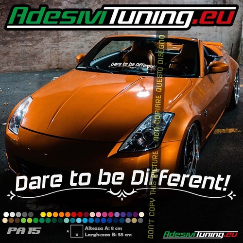 Adesivo dare different - adesivo,