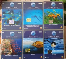 Pianeta Blu La Grande Enciclopedia del Mare Completa con n. 6 DVD con Cofanet...