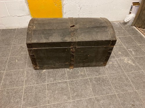 Antico forziere carrozza - forziere, da