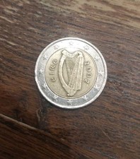 Moneta euro irlanda rara - euro,