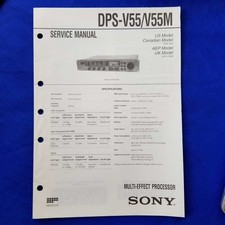 SONY DPS-V55 DPS-V55M manuale