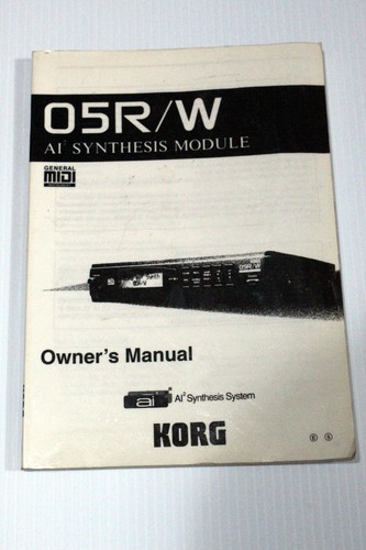 Korg 05r modulo di - ai,