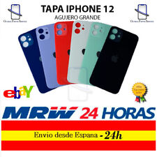 Tapa Trasera Cristal para IPHONE 12 agujero Grande Fácil montaje Envío 24Hr