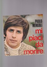 PAOLO MENGOLI raro disco 45 g