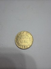 moneta italiana 200 lire 1995