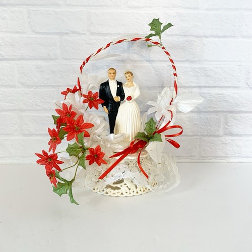 Cake topper matrimonio vintage