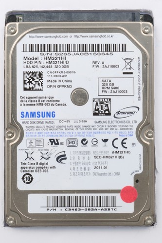 Samsung hm321hi 320 - samsung, 2,5"