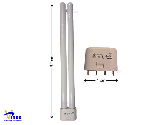 Lampada fluorescente 24w - pl,,