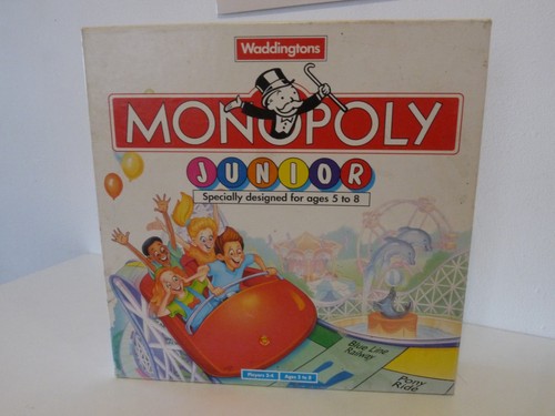 Monopoly junior 1996 vintage